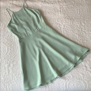 j.crew high neck a-line dress